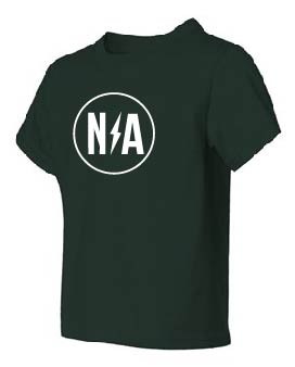 JERZEES - Dri-Power® Youth 50/50 T-Shirt - Forest Green/Deep Purple