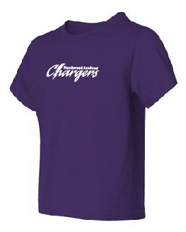 JERZEES - Dri-Power® Youth 50/50 T-Shirt - Forest Green/Deep Purple