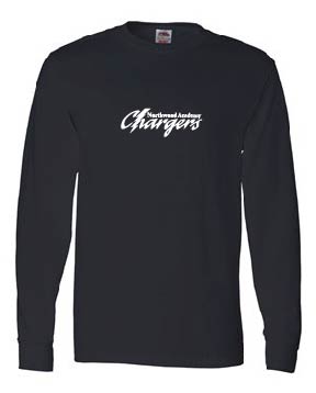 Fruit of the Loom - HD Cotton Long Sleeve T-Shirt - Black