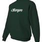 JERZEES - NuBlend® Crewneck Sweatshirt - Black Heather/Deep Purple/Forest Green