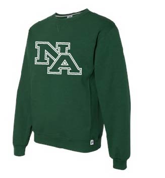 Russell Athletic - Dri Power® Crewneck Sweatshirt - Dark Green