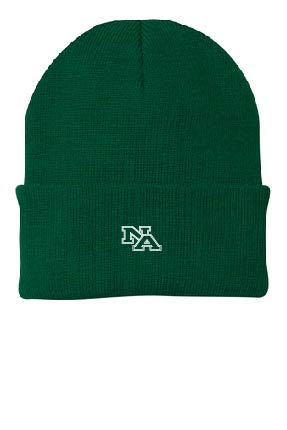 Port & Company® - Knit Cap - Athletic Green/Athletic Purple/Black