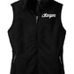 Port Authority® Ladies Fleece Vest - Black/Iron Grey