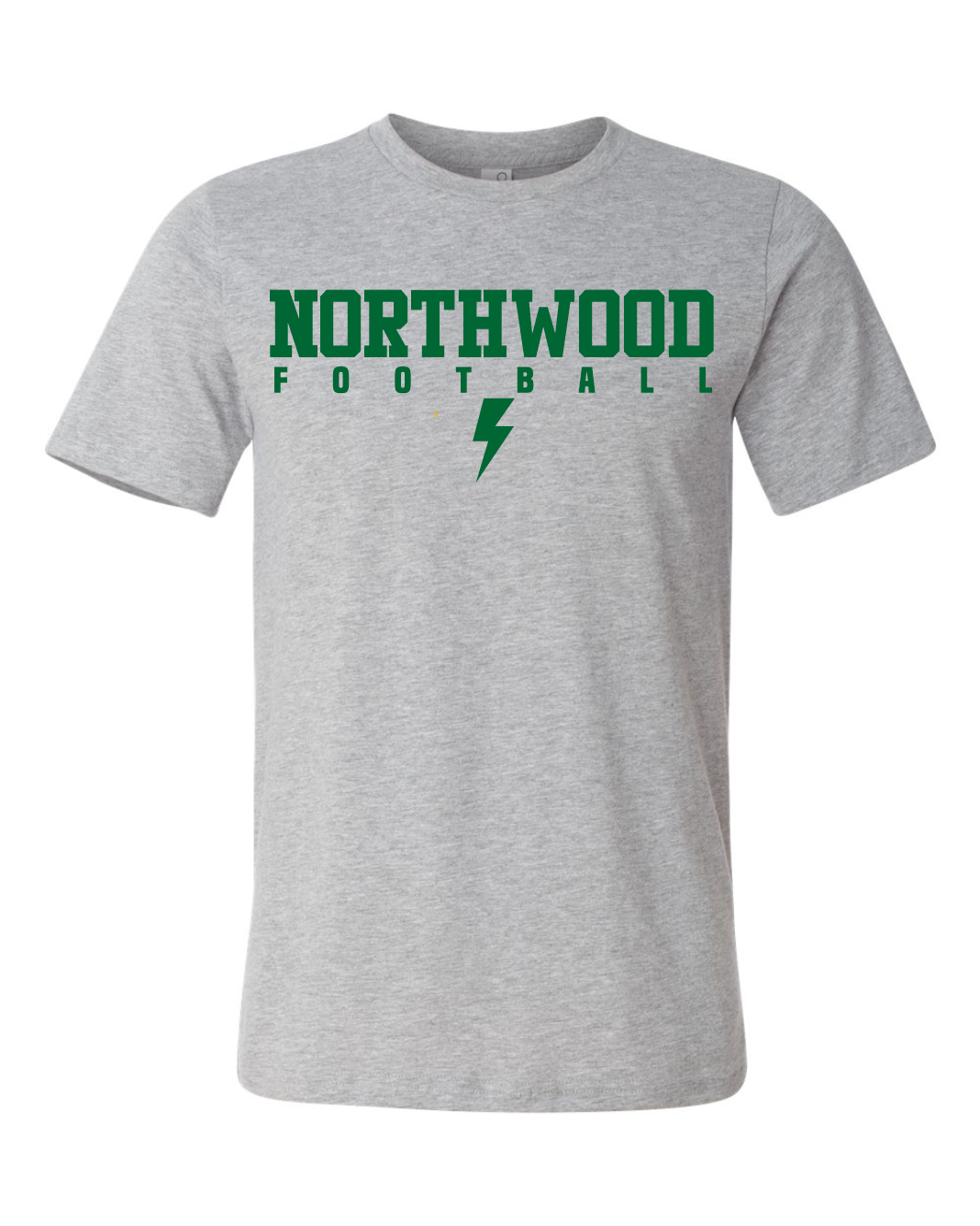 Bella Canvas Northwood Football Bolt Shirt