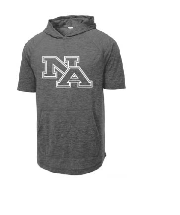 Sport-Tek ® PosiCharge ® Tri-Blend Wicking Short Sleeve Hooded tee