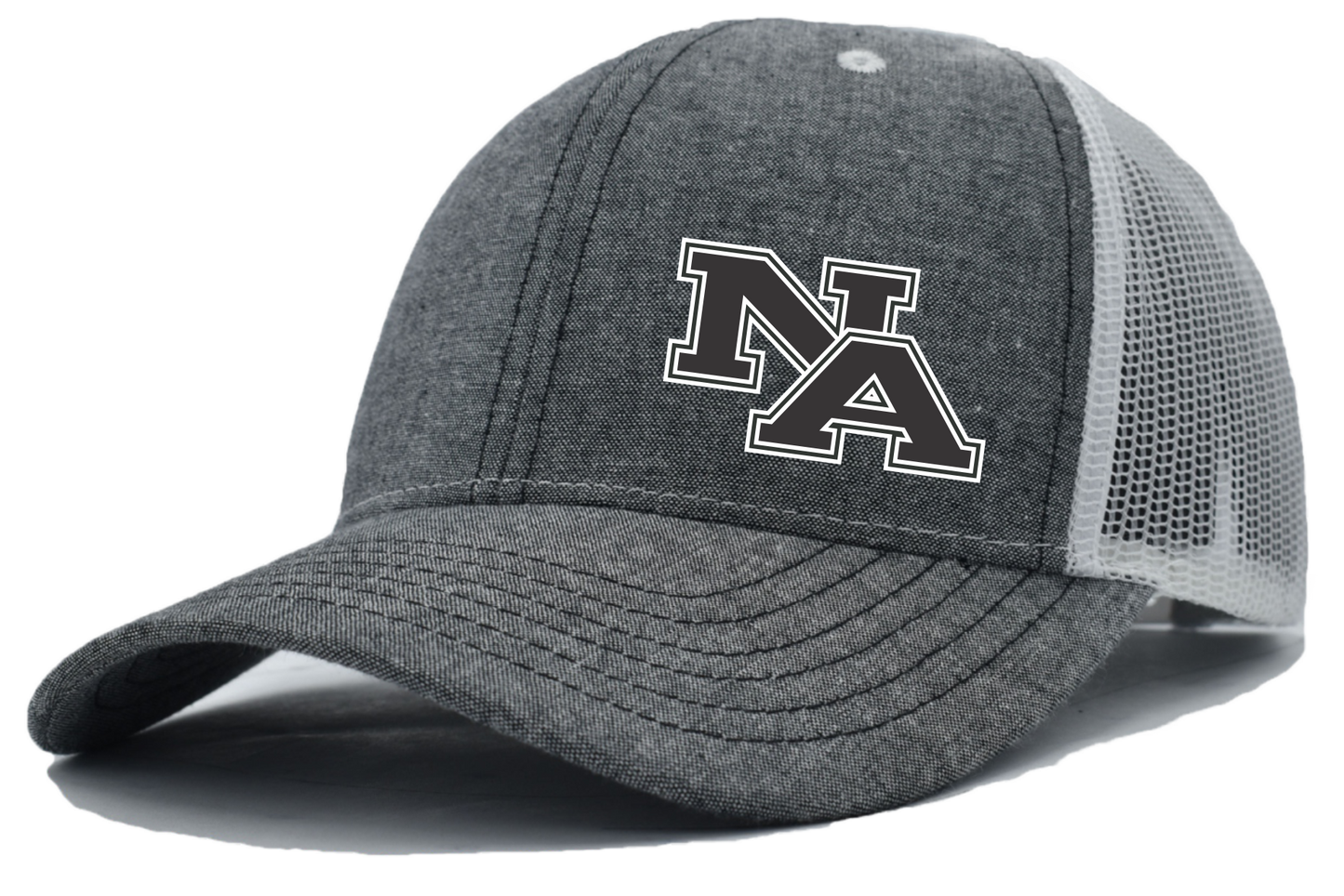 NA Offset Trucker Hat - Classic Snapback Trucker Cap (6 colors)