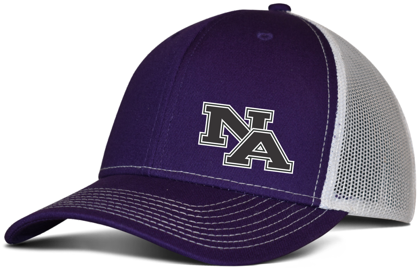 NA Offset Trucker Hat - Classic Snapback Trucker Cap (6 colors)